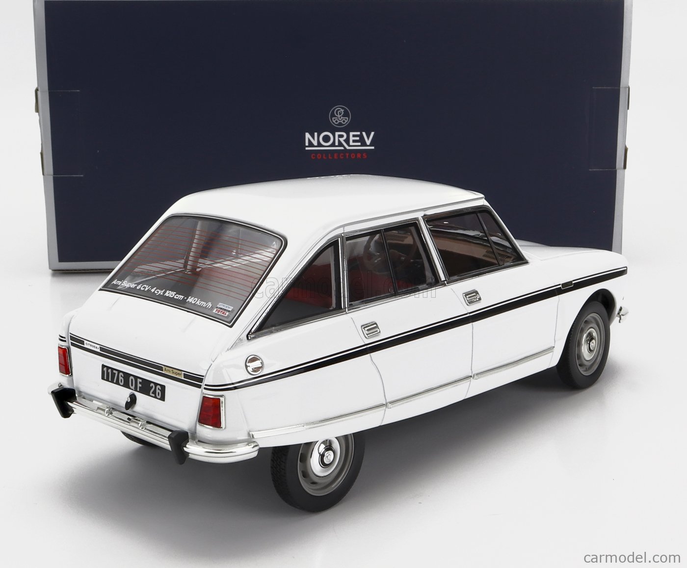 Norev 1:18 Citroen Ami Super Baujahr 1974 Delta Blau Metallic 181672 - View #9