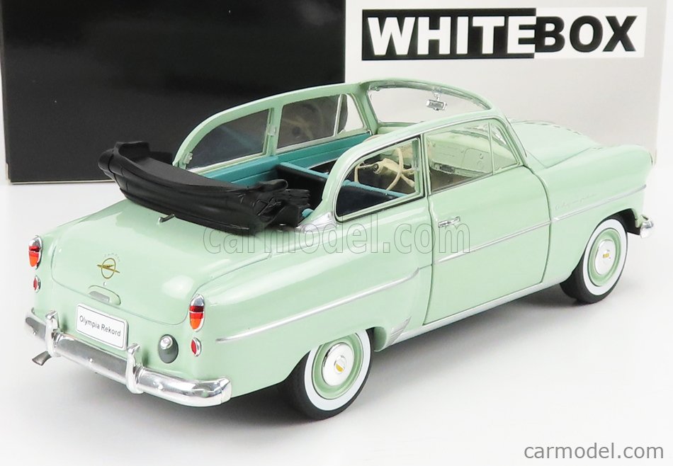 TEKNO - 806 - Opel Olympia Rekord - Crème et bleu - En boite