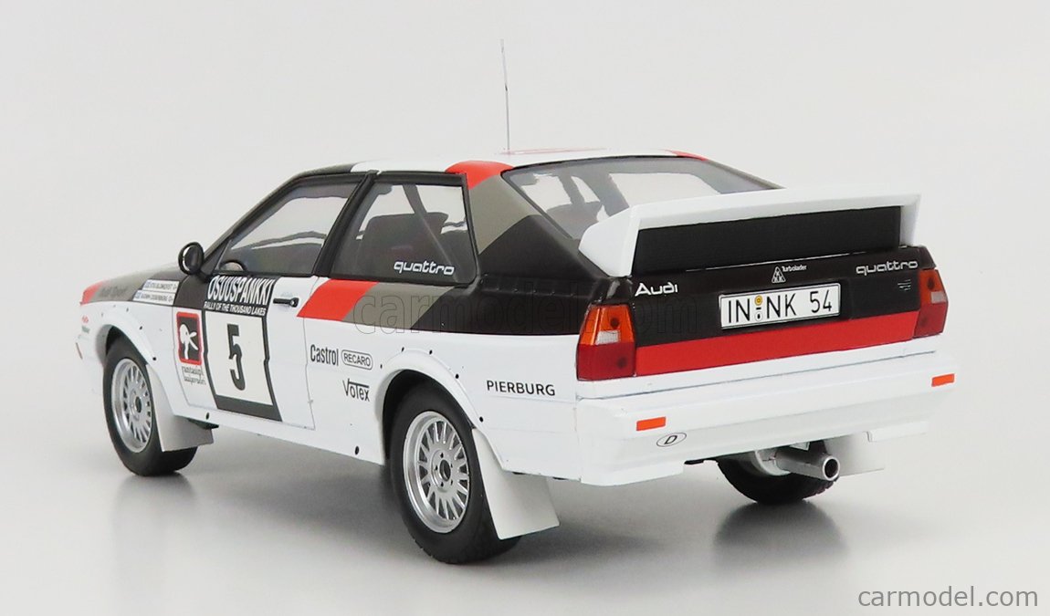 IXO-MODELS 18RMC094B.20 Scale 1/18 | AUDI QUATTRO N 5 RALLY 1000 LAKES ...