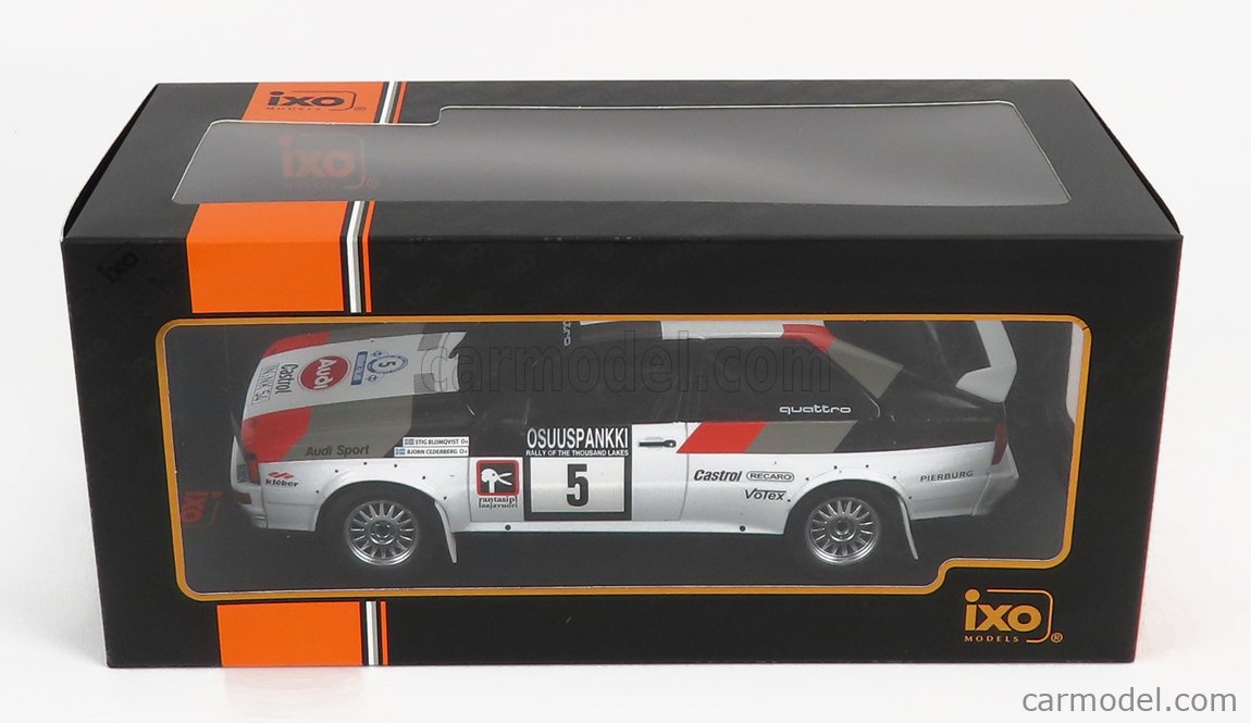 IXO-MODELS 18RMC094B.20 Scale 1/18 | AUDI QUATTRO N 5 RALLY 1000 LAKES ...