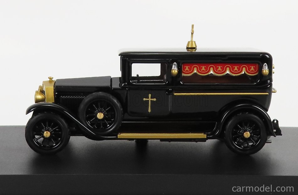 FIAT - 519 CARRO FUNEBRE - HEARSE - FUNERAL CAR WITH COFFIN 1924