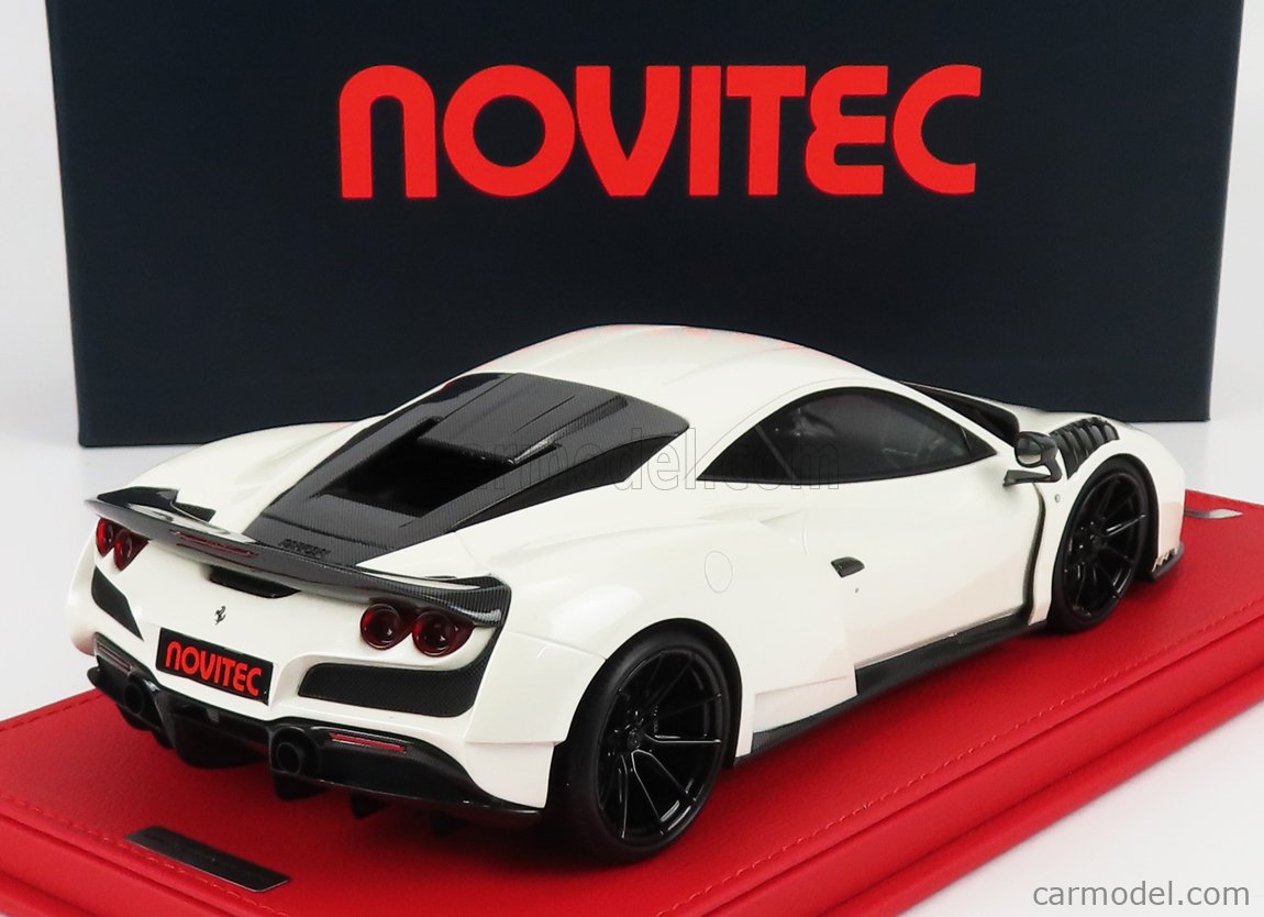 PEAKO 84301 Scale 1/18 | NOVITEC F8 N-LARGO 2021 WHITE