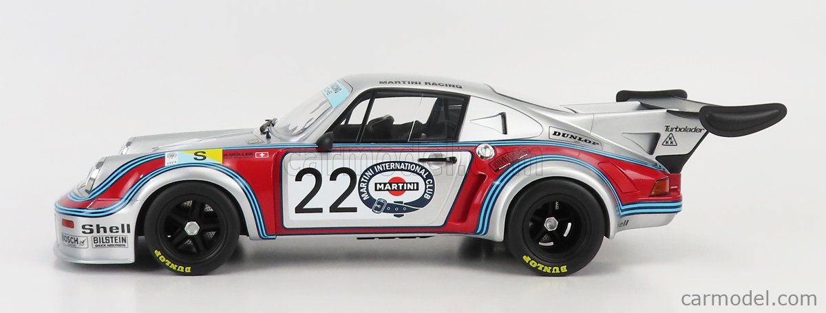 PORSCHE - 911 CARRERA RSR 2.1L TURBO TEAM MARTINI RACING N 22 2nd 24h LE  MANS 1974 G.VAN LENNEP - H.MULLER