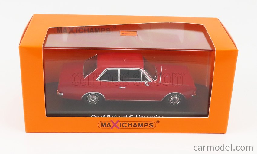 MINICHAMPS 940046101 Scale 1/43 | OPEL REKORD C 1966 RED