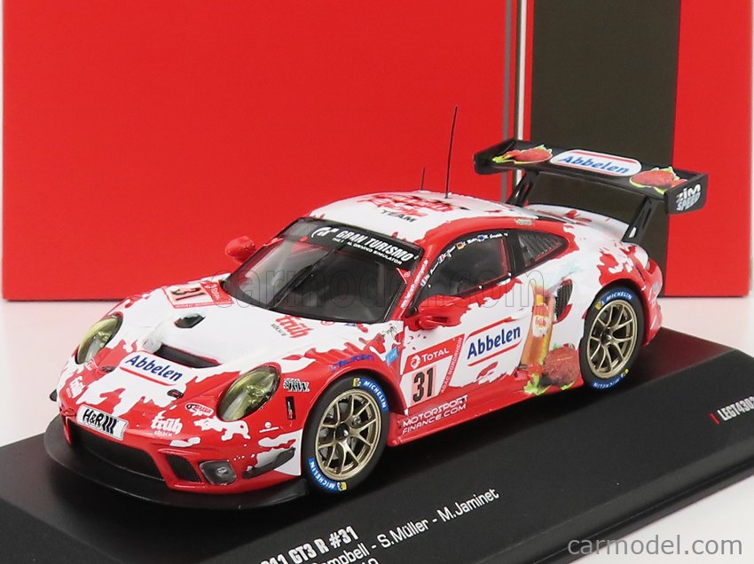 IXO-MODELS LEGT43021 Masstab: 1/43 | PORSCHE 911 991-2 GT3 R TEAM ...