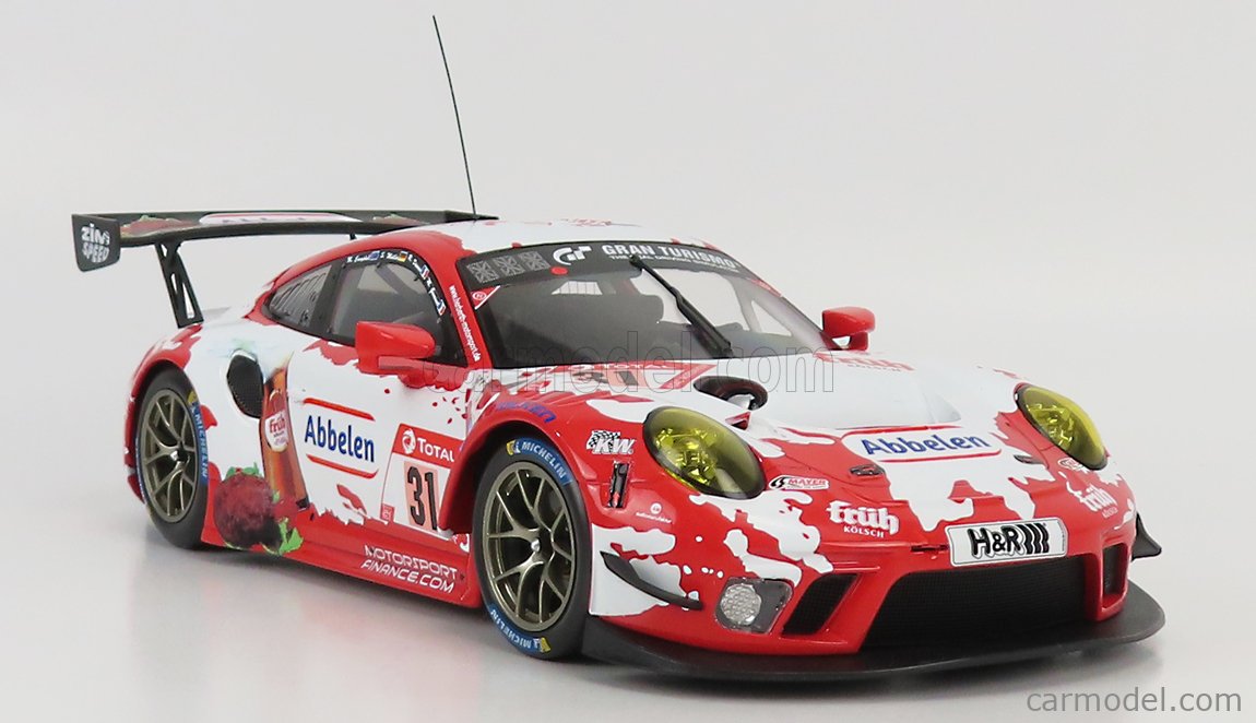 IXO 1/18 Porsche 911 GT3 R Nurburgring 2019 #31 Dumas - Diecast LEGT18038