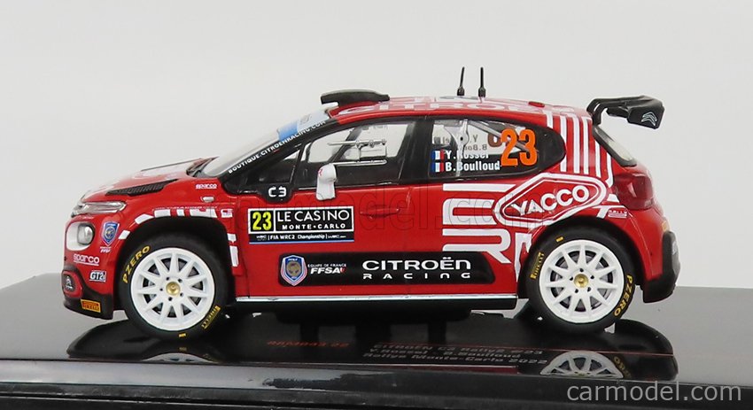 CITROEN - C3 RALLY2 N 23 RALLY MONTECARLO 2022 Y.ROSSEL - B.BOULLOUD