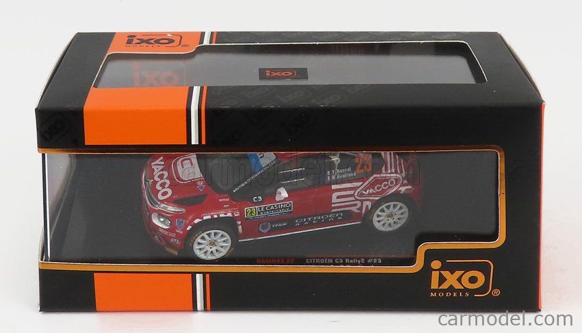 Voiture Miniature de Collection IXO 1-43 - CITROEN C3 Rally2