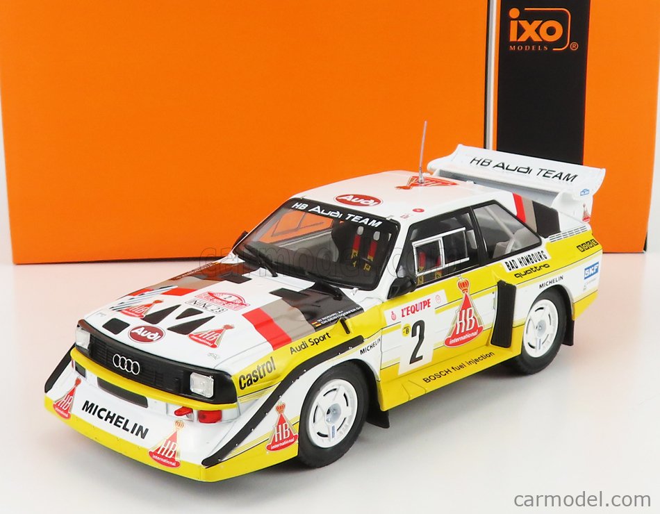 AUDI SPORT QUATTRO S1 #3 - W.rohrl - Rally Portugal 1986 1/43 New Spark Rfs027 EUR 149,95 - FR