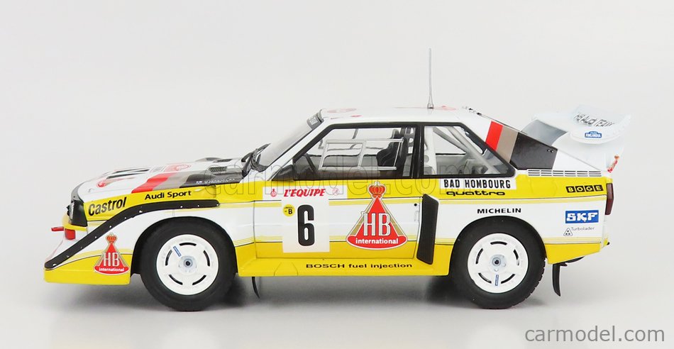 IXO-MODELS 24RAL020A Scale 1/24 | AUDI SPORT QUATTRO S1 N 6 RALLY