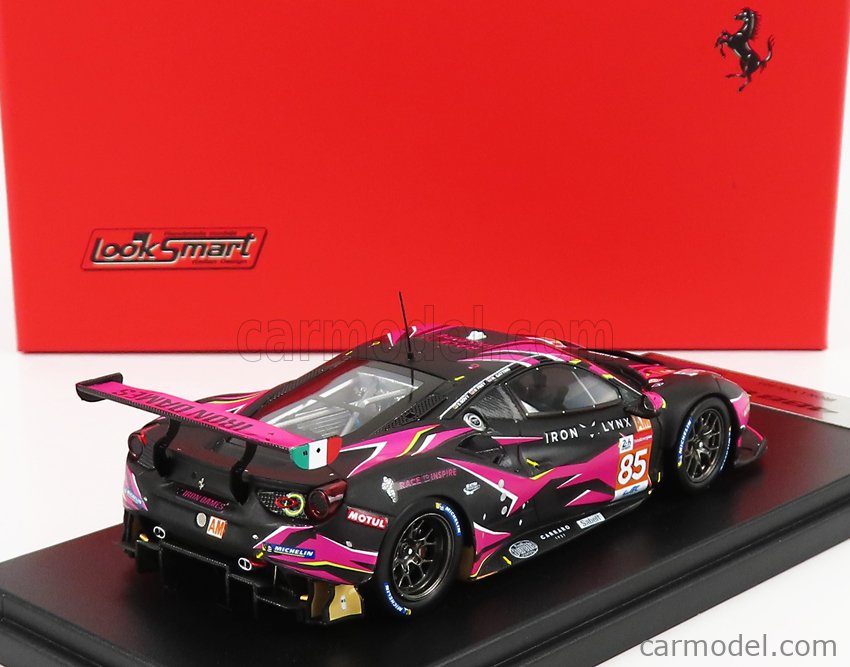 LOOKSMART LSLM132 Scale 1/43 | FERRARI 488 GTE EVO 3.9L TURBO V8 TEAM ...