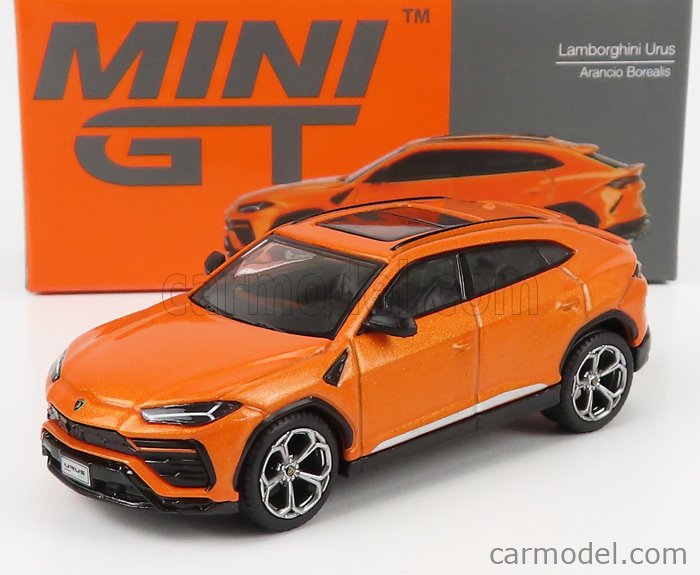 MINI-GT MGT00360-L Scale 1/64 | LAMBORGHINI URUS 2018 ORANGE MET