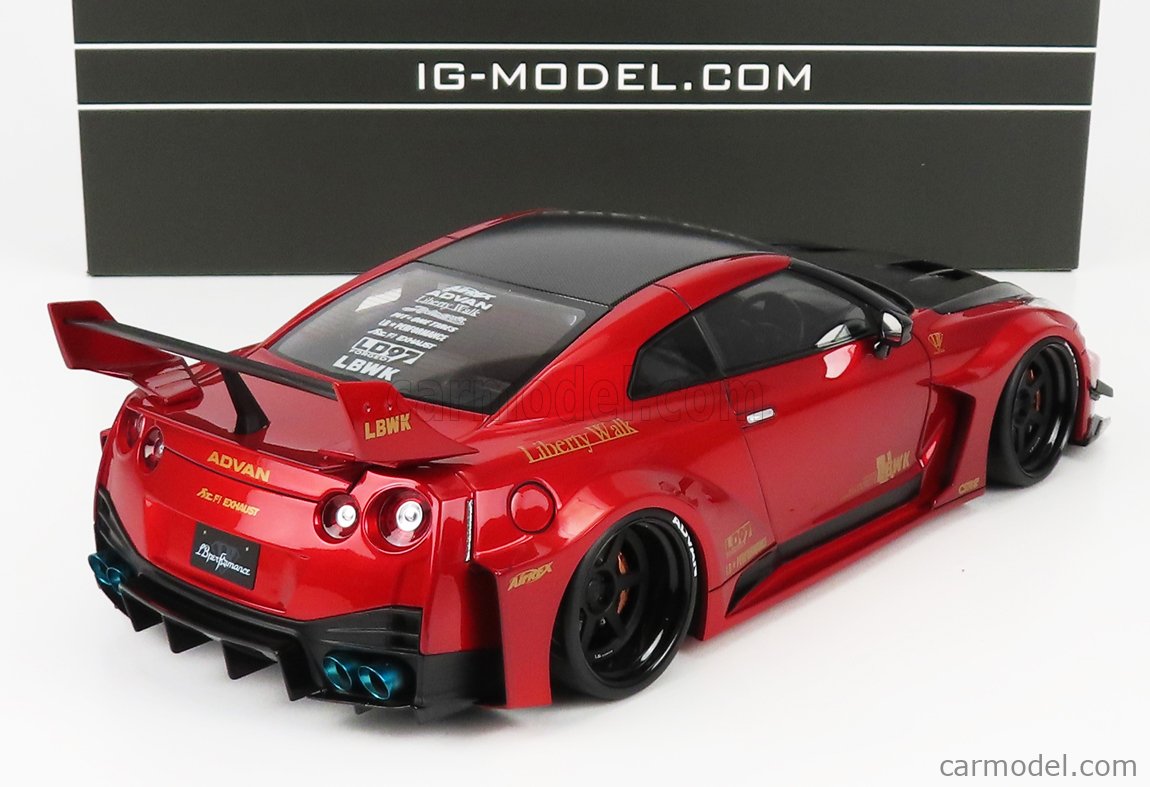 IGNITION-MODEL IG2354 Scale 1/18 | NISSAN GT-RR (R35) LB-WORKS