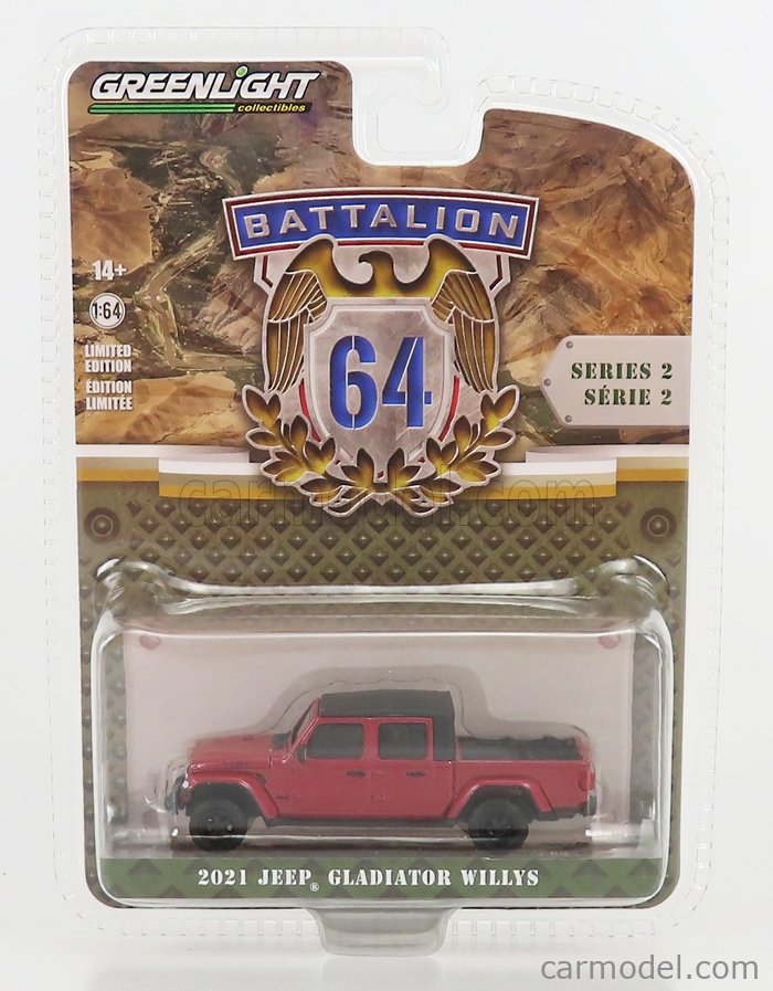 Jeep Gladiator 2021 Mopar 1/64° Greenlight - Les Miniatures