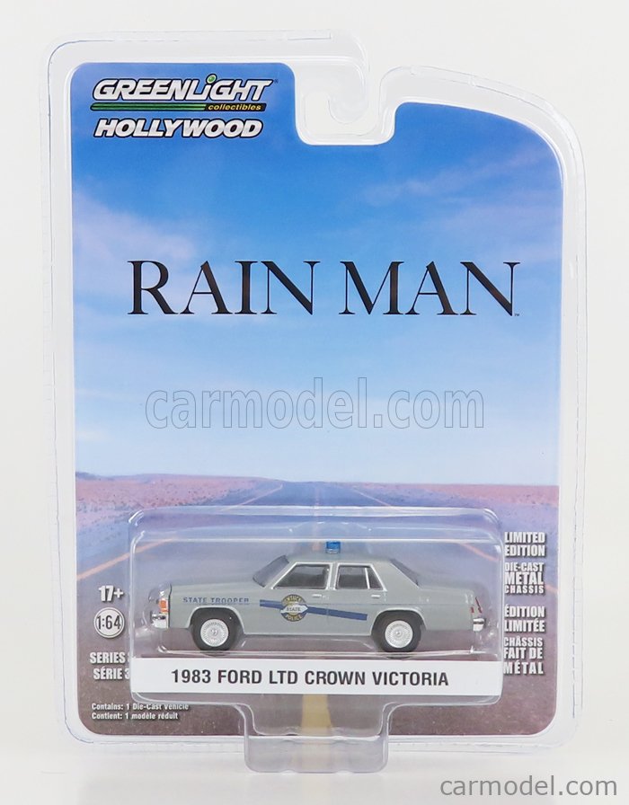 Modèle Réduit Greenlight 1/64 Ford Crown Victoria 1983 'Rain Man' - Édition Hollywood #36