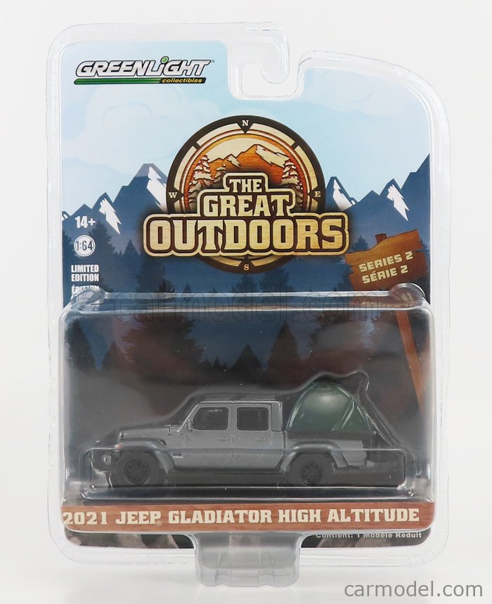 Greenlight 1/64 Jeep Gladiator 2021 Falken Tyres CHASE – Model Car Collection Diecast