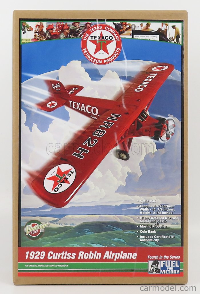 CURTISS - NR82H AIRPLANE TEXACO 1929