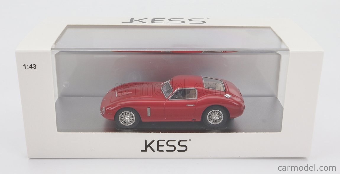 KESS-MODEL KE43014111 Escala 1/43  MASERATI 330 RICARROZZATA BERLINETTA BY ATL 1979 RED