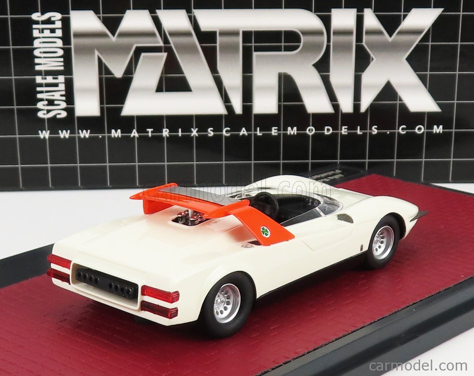 Matrix Scale Models Mx Scale Alfa Romeo P Roadster Pininfarina White