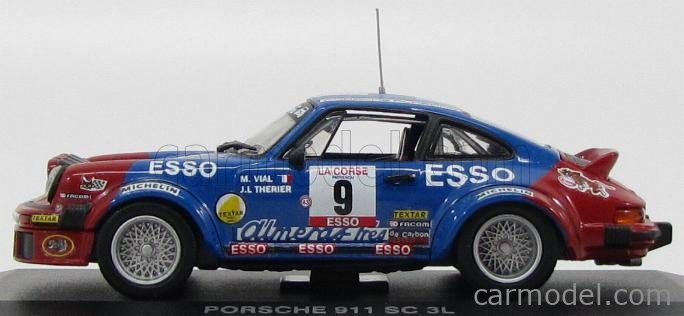 PORSCHE - 911 SC 3L ESSO N 9 WINNER RALLY TOUR DE CORSE 1980 M.VIAL -  J-L.THERIER