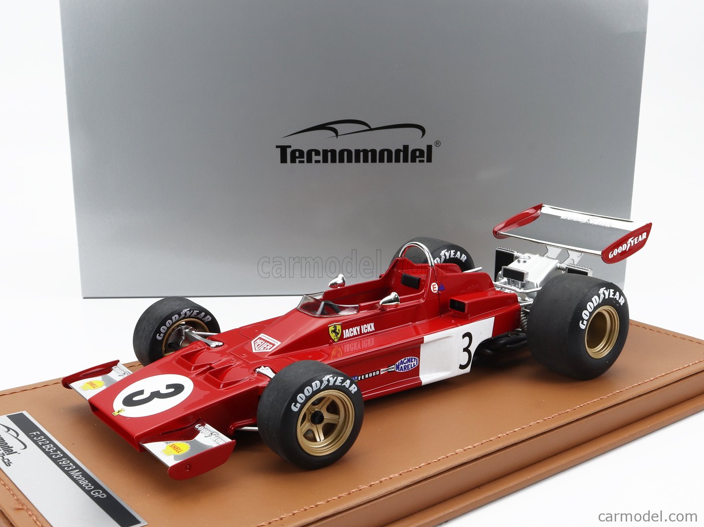 TECNOMODEL TM18-199B Scala 1/18 | FERRARI F1 312 B3-73 N 3 MONACO GP ...