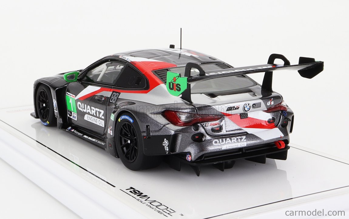 Modellino BMW M4 GT3 1/43 – Paul Miller Racing #1, Vincitore IMSA Long Beach 2022, True Scale Miniatures