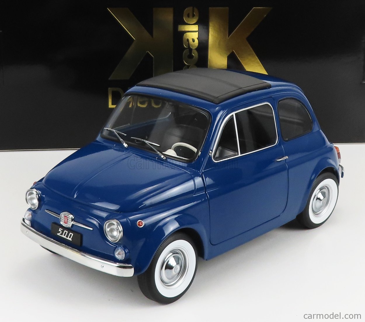 KK-SCALE KKDC120033 Masstab: 1/12  FIAT 500 1968 BLUE