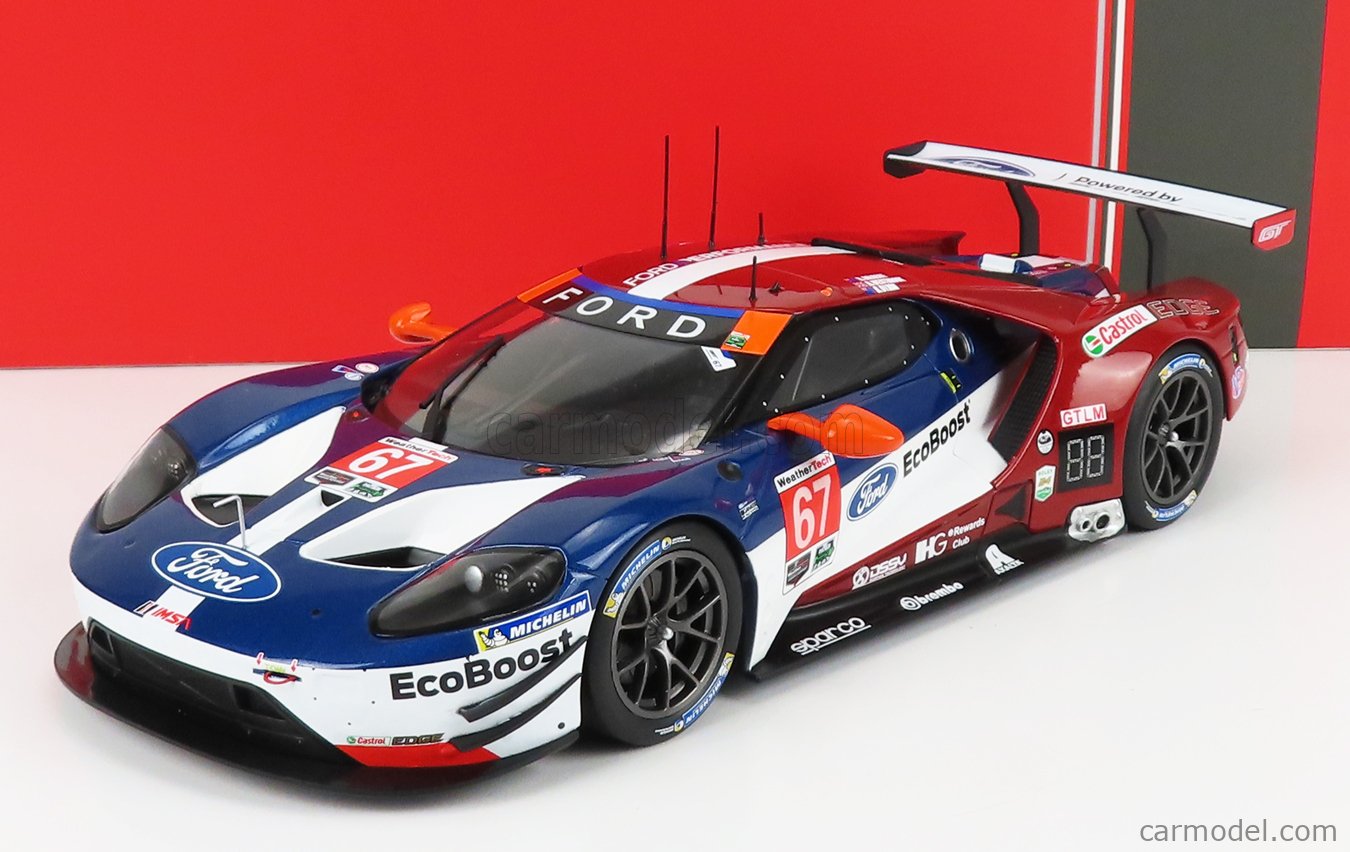 IXO-MODELS FGT18108 Scale 1/18 | FORD USA GT 3.5L TURBO V6 TEAM FORD ...