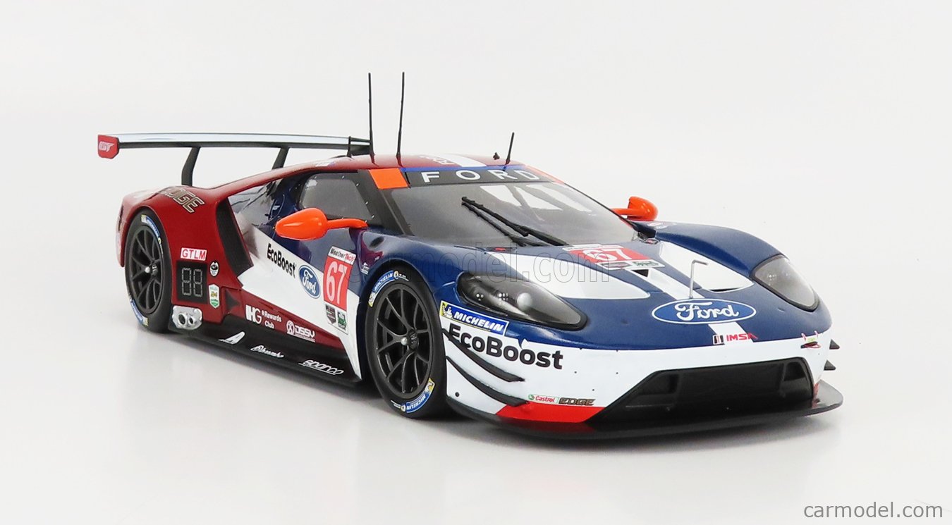 IXO-MODELS FGT18108 Scale 1/18 | FORD USA GT 3.5L TURBO V6 TEAM FORD ...