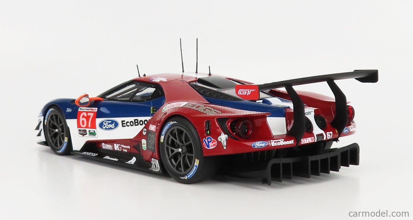 Modèle Réduit 1:18 IXO Ford GT #66 GTLM - Vainqueur Daytona 2017 - Neuf En Boîte - Collection