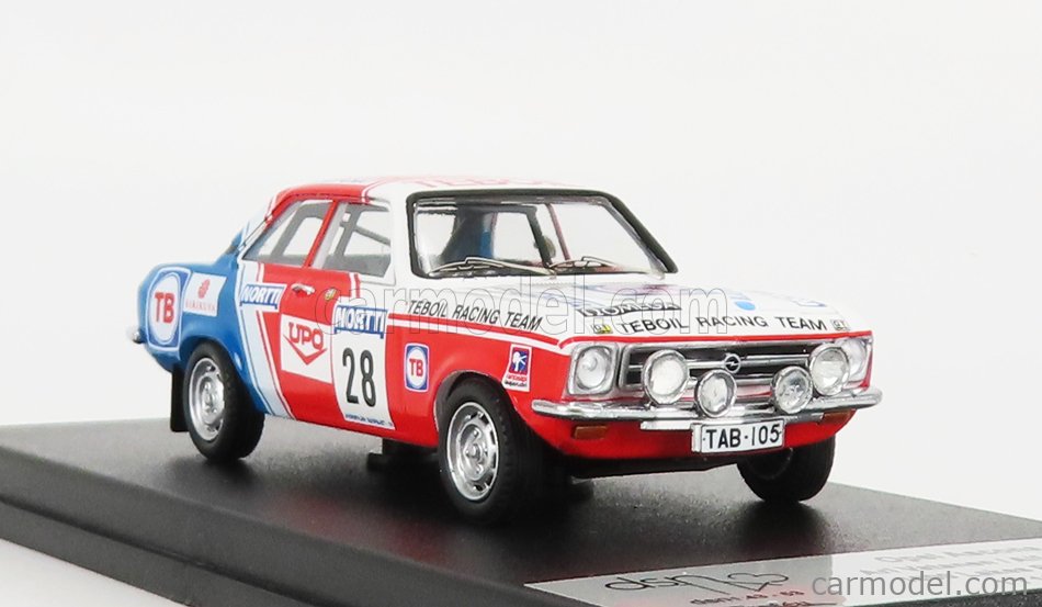 Trofeu DSN225 Opel Ascona A 5th 1000 Lakes 1975 No.8 Kulläng / prevente