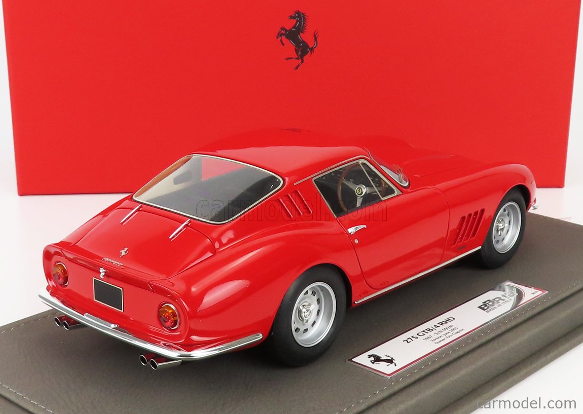 Bbr Models Cars A Vet Masstab Ferrari Gtb Sn Coupe Rhd Con Vetrina