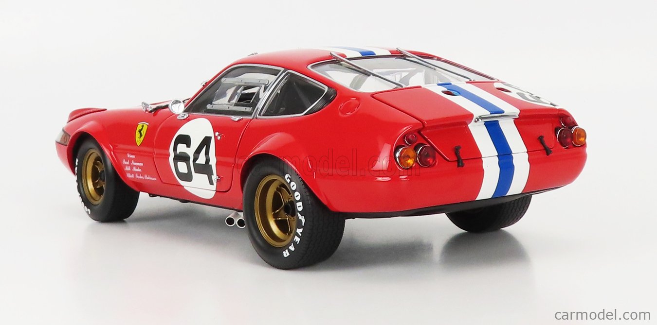 KYOSHO 08163A Scale 1/18 | FERRARI 365 GTB/4 TEAM FERRARI MODENA SPORTS ...