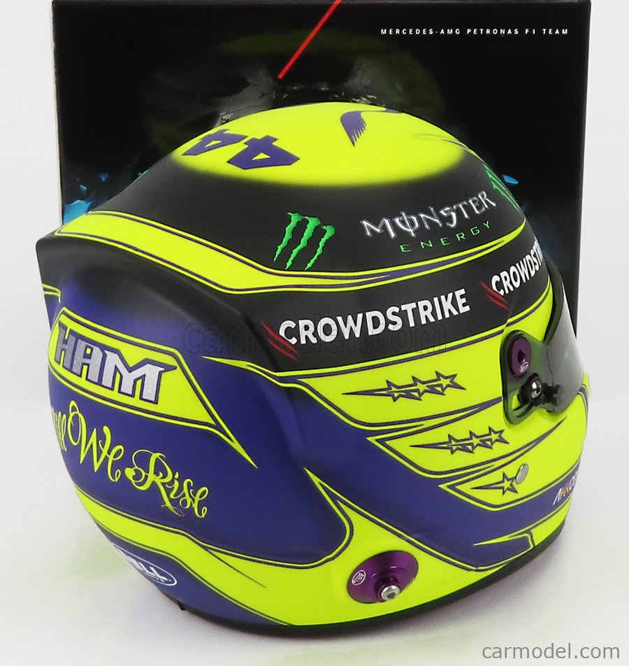 MINI HELMET 4100150 Masstab 1/2 BELL HELMET F1 CASCO HELMET MERCEDES