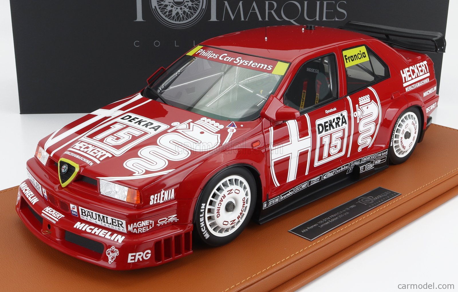 ALFA ROMEO - 155 V6 TI N 15 DTM SEASON 1993 GIORGIO FRANCIA