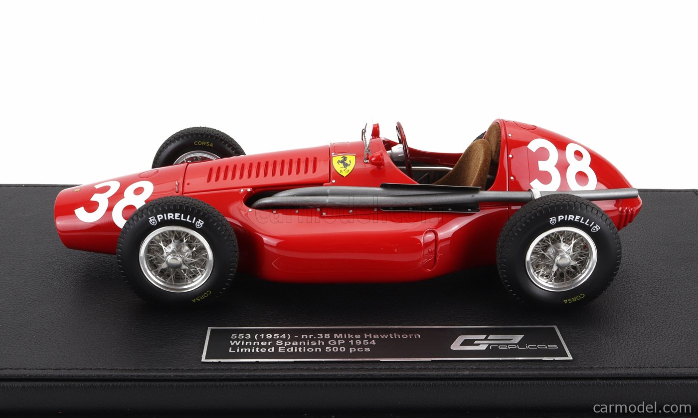 FERRARI - F1 553 SQUALO N 38 WINNER SPANISH GP 1954 MIKE HAWTHORN