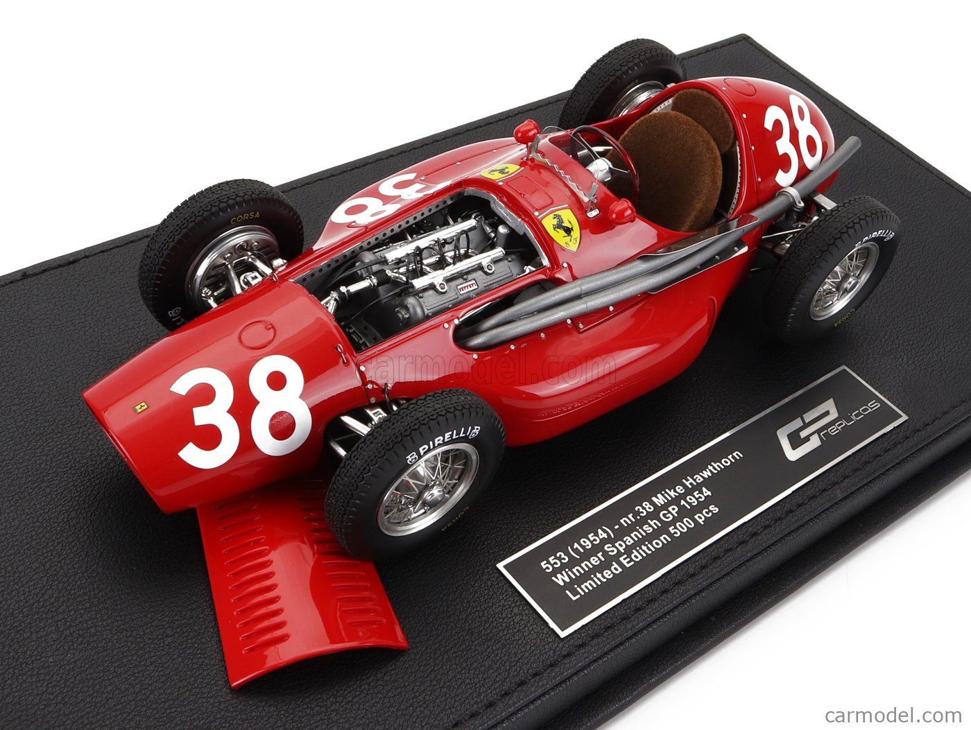 FERRARI - F1 553 SQUALO N 38 WINNER SPANISH GP 1954 MIKE HAWTHORN