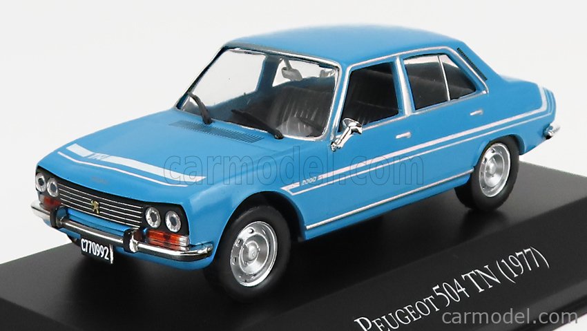 EDICOLA ARG065 Scale 1/43 | PEUGEOT 504 TN 1977 LIGHT BLUE