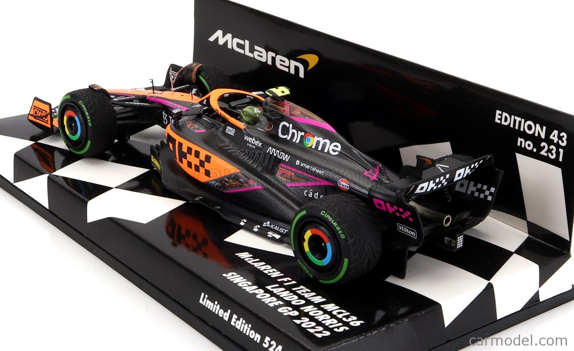 MINICHAMPS 537226004 Scale 1/43 | McLAREN F1 MCL36 MERCEDES TEAM ...