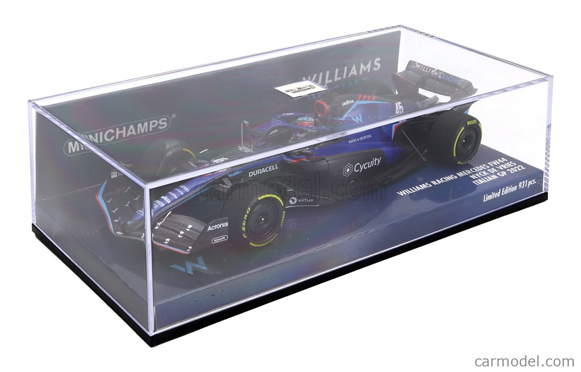 MINICHAMPS 417221645 Escala 1/43 | WILLIAMS F1 FW44 TEAM WILLIAMS ...