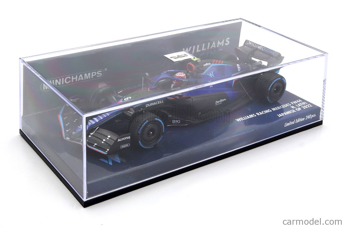 MINICHAMPS 417221806 Escala 1/43 | WILLIAMS F1 FW44 TEAM WILLIAMS ...