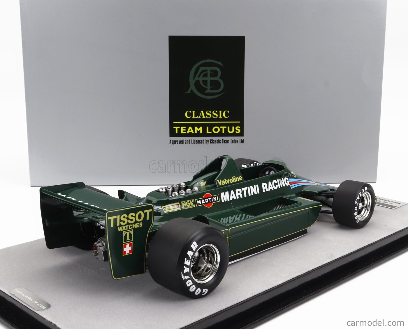 MCG - LOTUS FORD 79 #2 2nd GP Argentina 1979 C. Reutemann F1 18621F Neuf 1/18