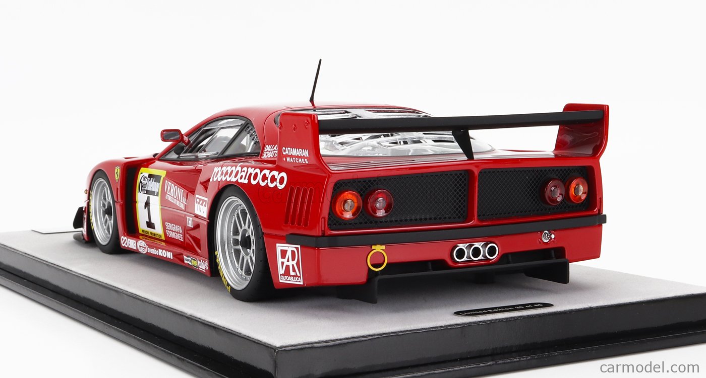 Miniature Ferrari F40 LM Monte Shell 1/18 - Tecnmodelo Mythos TM18410G