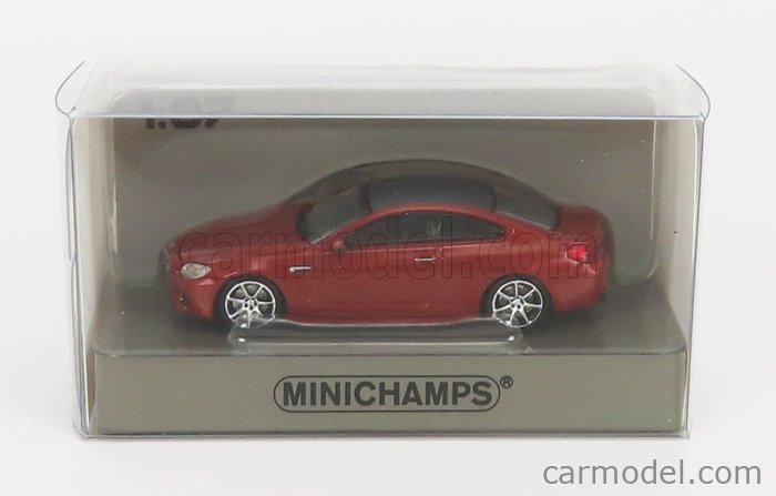 BMW série 6 M6 coupé (F12) Minichamps 870 027300 - HO 1/87 - voiture  miniature