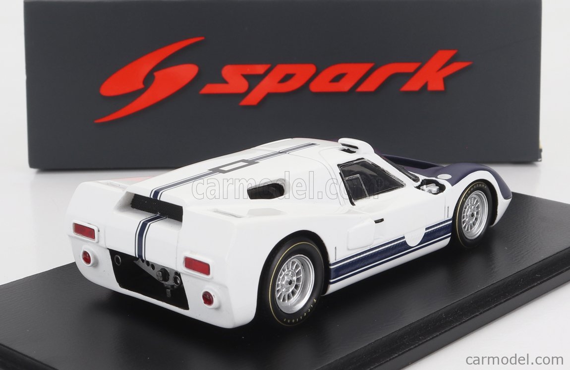 1/43 Spark 1966 Ford GT40 J Test Day Riverside Car Model