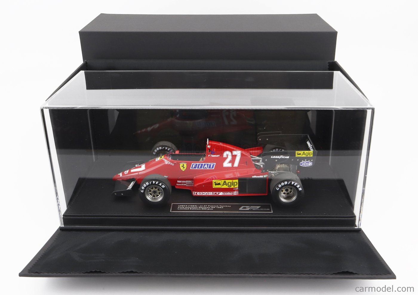 GP-REPLICAS GP096A Scale 1/18 | FERRARI F1 126C3 SCUDERIA FERRARI N 27 ...