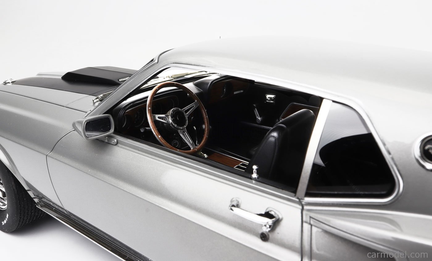 Modèle Réduit 1:12 Ford Mustang Boss 429 1969 - Greenlight Collection John Wick - Boîte Fermée