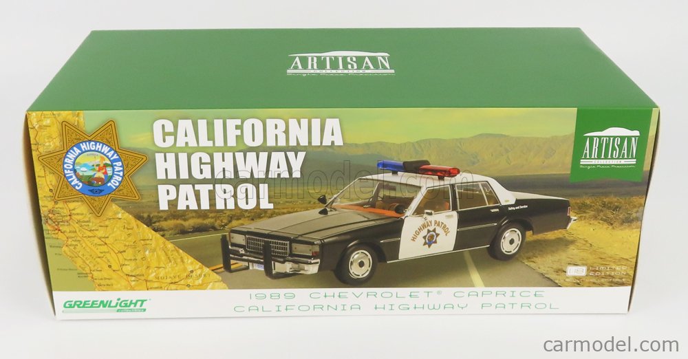 CHEVROLET - CAPRICE POLICE CALIFORNIA HIGHWAY PATROL 1989