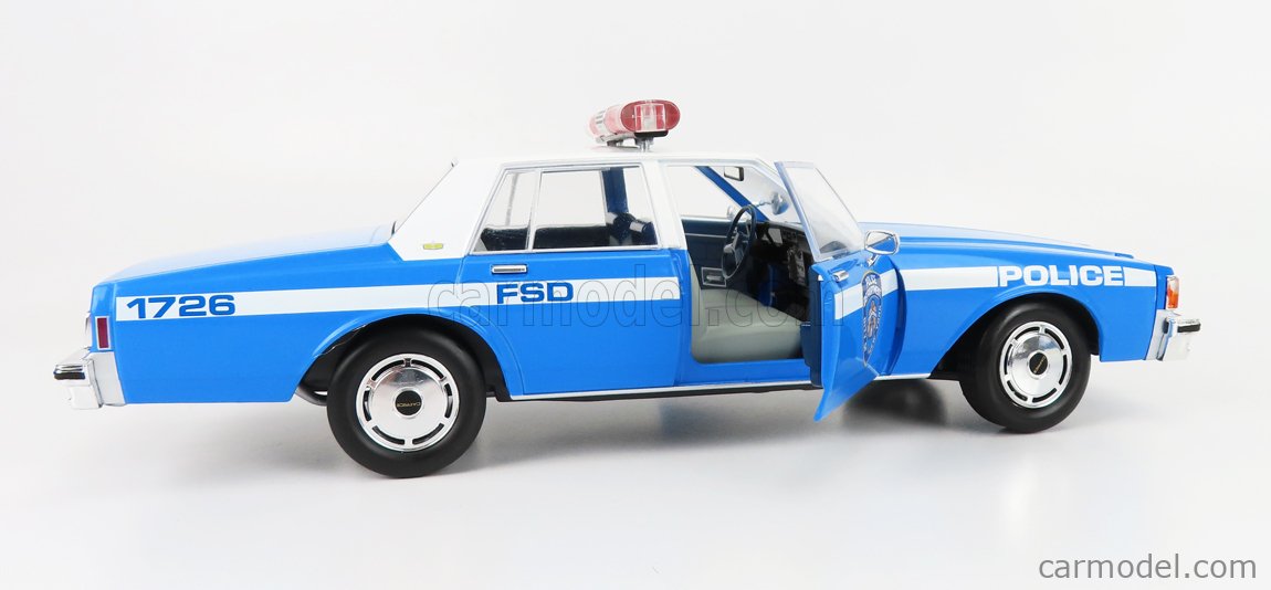 1/18 NYPD 1990 Chev Caprice New York Police Department | - Est.1935