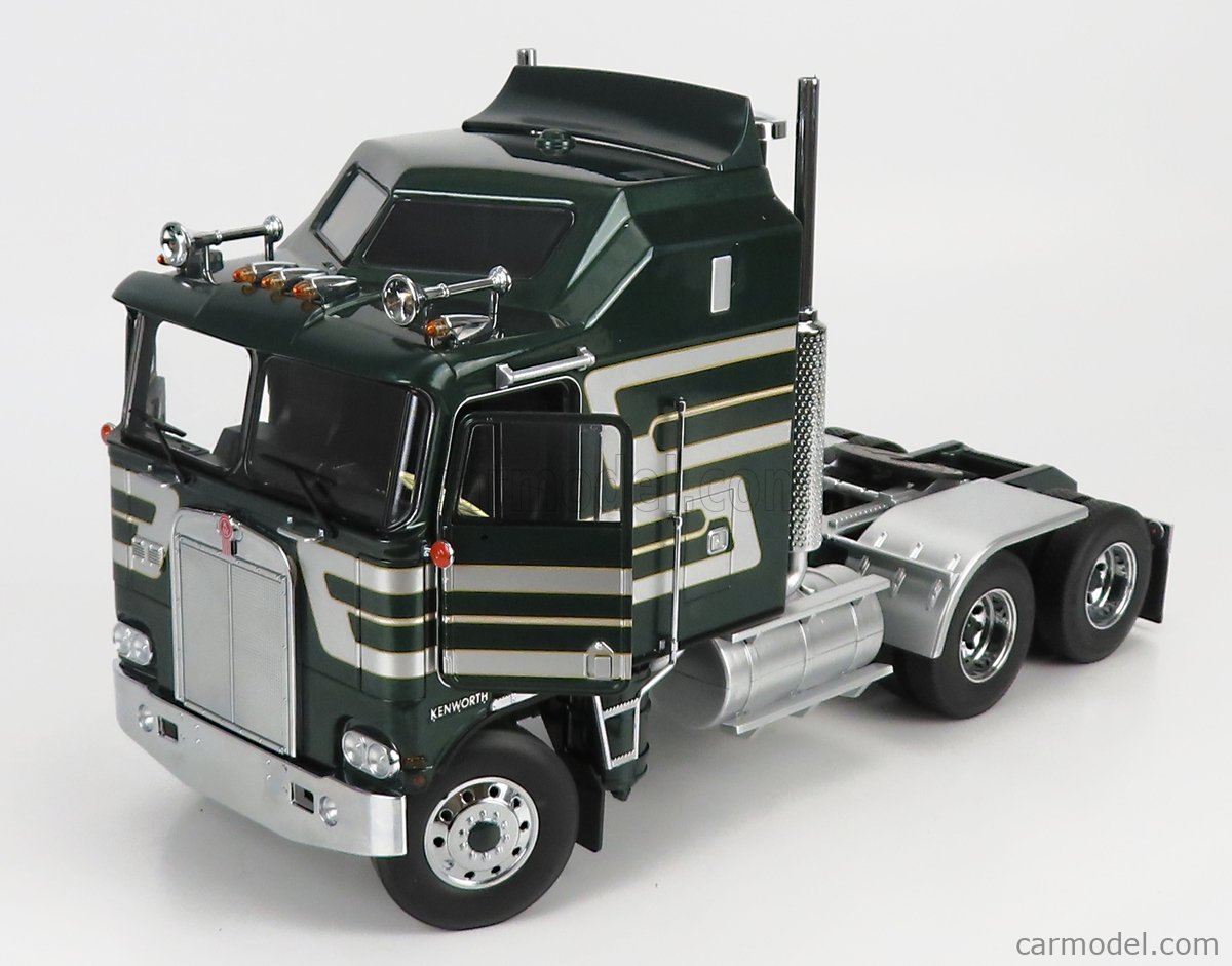 Norev 1/18 – Kenworth K100 Aerodyne 1976 – Vert Et Argent – Modèle Miniature (prévente)